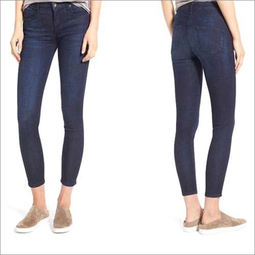 Ladies Skinny Crop Jeans