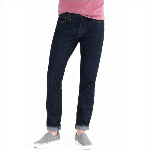Mens J Crew Driggs Dark Denim Jeans