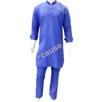 Mens Blue Kurta Pajama