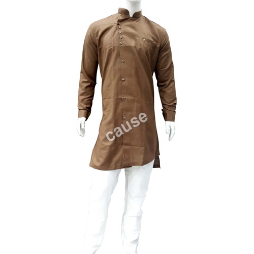Mens Brown Kurta Pajama
