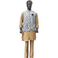 Mens Yellow Kurta Pajama