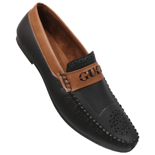 Men-Loafer-Leather Shoes - Color: As Per Customer Choice