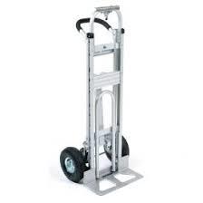 Aluminium Hand Truck - Grade 5053 Alloy, Silver Finish , Heavy Duty Wheels for Easy Mobility