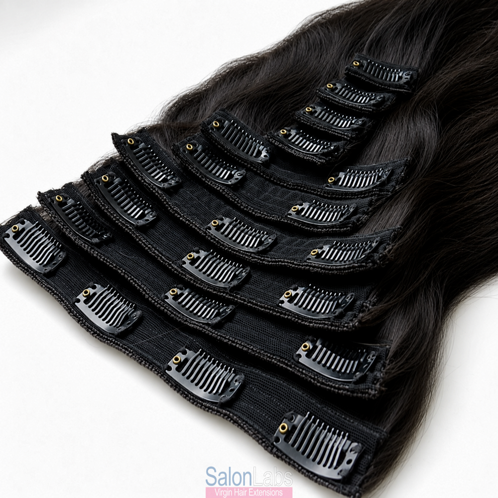 Clip In Hair Extensions - Color: Refer Color Chart