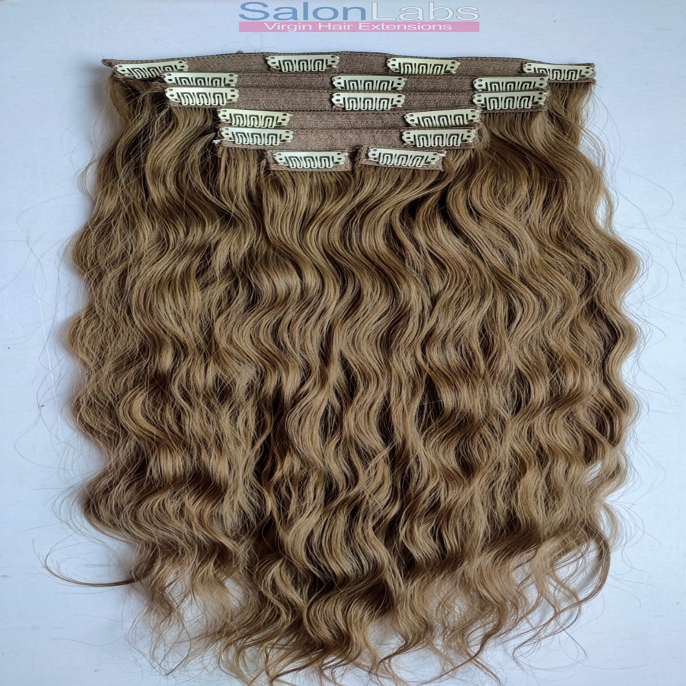 Clip In Human Hair Extensions - Color: Refer Color Chart