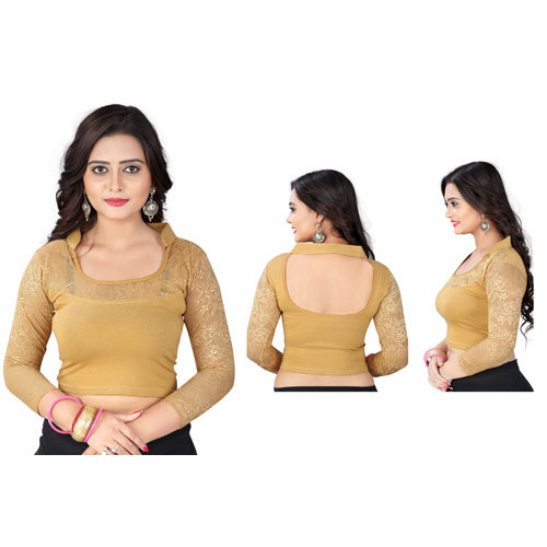 Ladies Beige Color Blouse