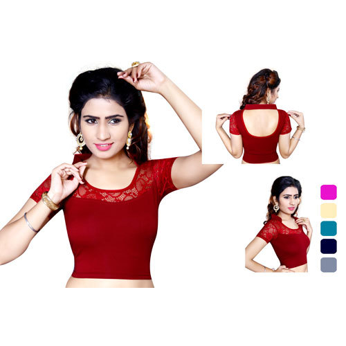 Ladies Ethnic Half Blouse