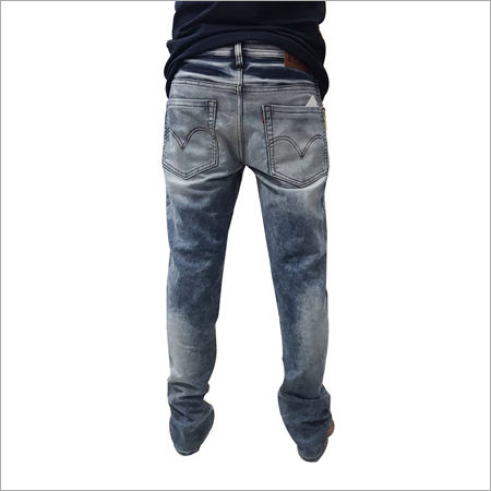 Mens Faded Jeans