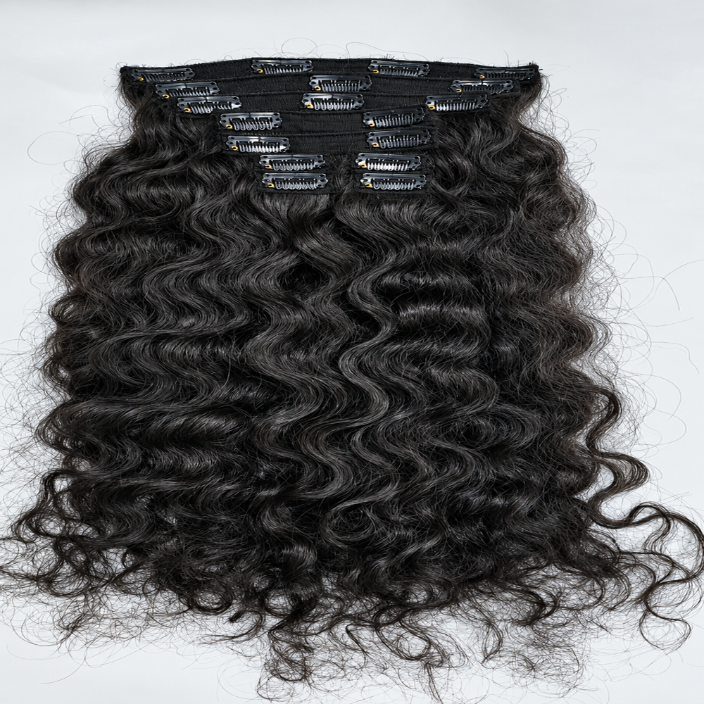 Human Hair Clip On - Color: Refer Color Chart