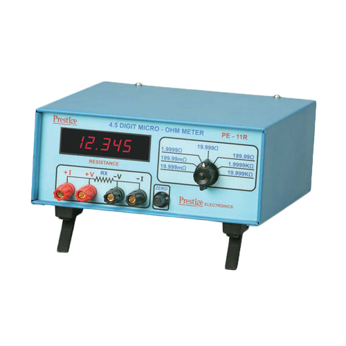 Micro-Ohm Meter Model No - Pe - 11R Dimension(L*W*H): 205X97X250 Millimeter (Mm)