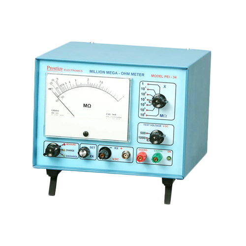 Analog Mega Ohm Meter Model No - PEI - 34