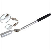 Magnetic Pick Up Tool - Stainless Steel & Pp, 145x655 Mm | Strong Stem, Rigid Extendible Body, Comfortable Rubber Grip, Adjustable Angles