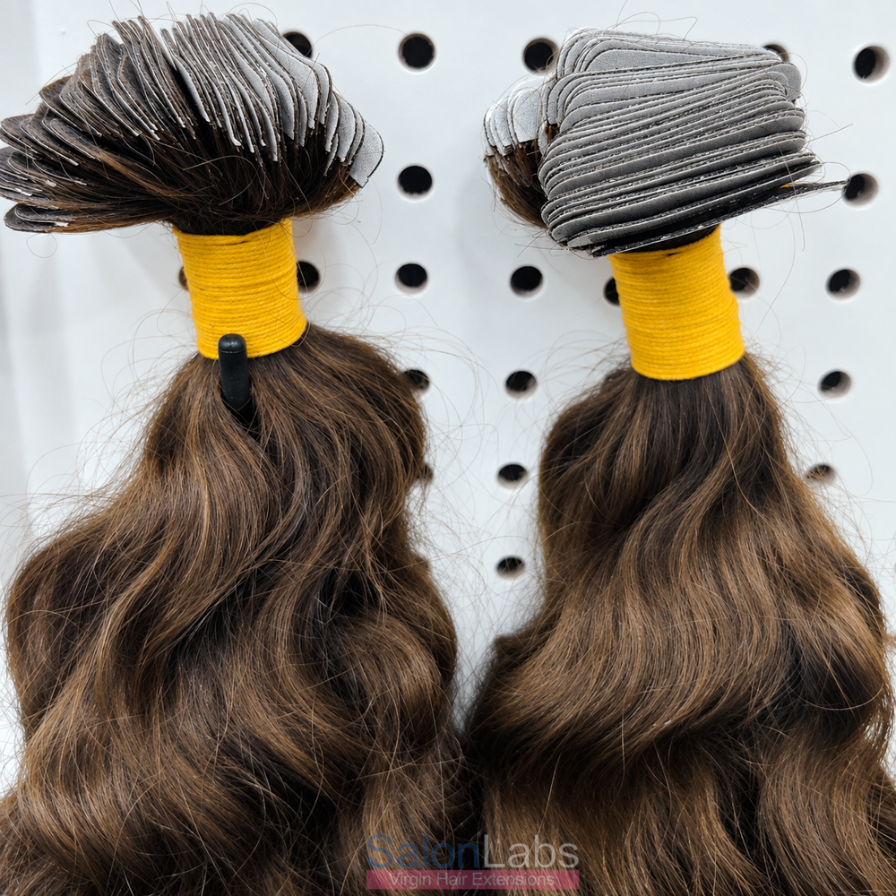 Virgin Tape in Hair