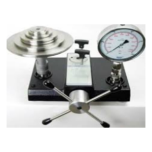 Dead Weight Pressure Gauge Tester