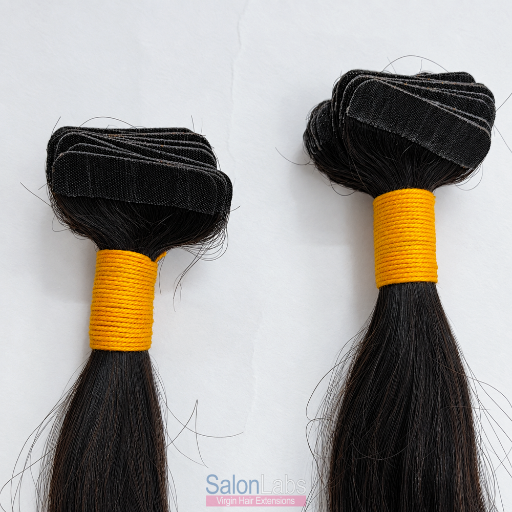 Natural Tape in Hair