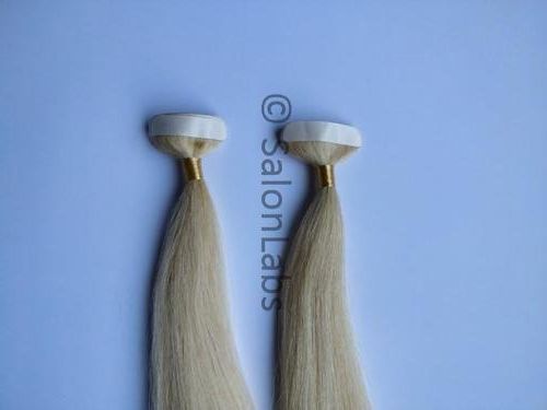 Natural Blonde Tape-in Hair Extensions