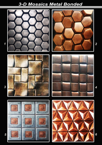 Metal Bonded Mosaic Tiles Metal Bonded Mosaic Tiles