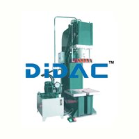 C Type Power Operated Hydraulic Press - Steel, 5-150 Ton Capacity, 220-240v | Manual Control, Automatic Operation, Industrial Use, Durable Design, Leak Proof Performance