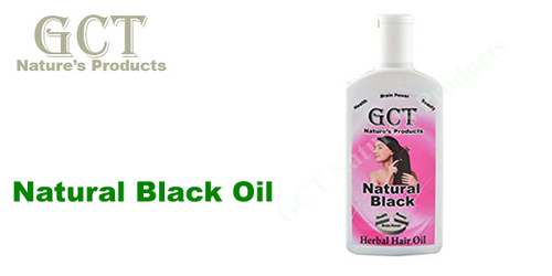 Natural Black Oil - Herbal Extract Hair Growth Formula | Prevents Baldness, Premature Greying, and Alopecia, Promotes Scalp Cleanliness and Healthy Hair