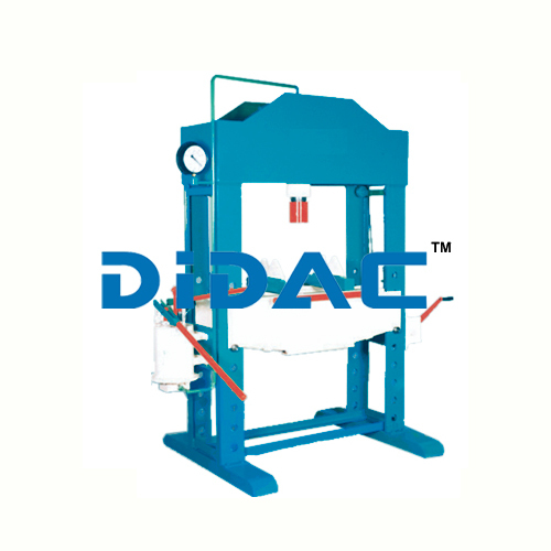 H Type Hand Operated Hydraulic Press By DIDAC INTERNATIONAL