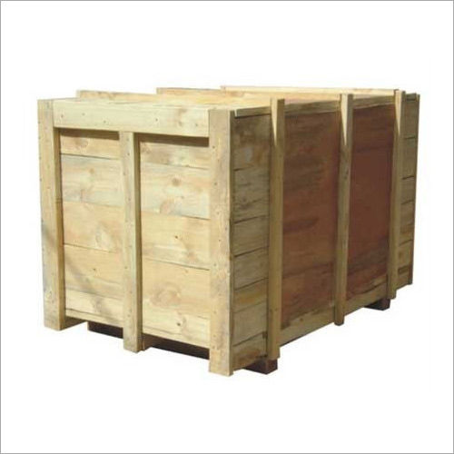 Industrial Wooden Box - Material: Wood