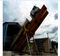 Hydraulic Truck Tippler - Body Material: Requirement Based