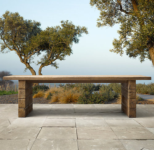 Railway Sleeper Dining Table