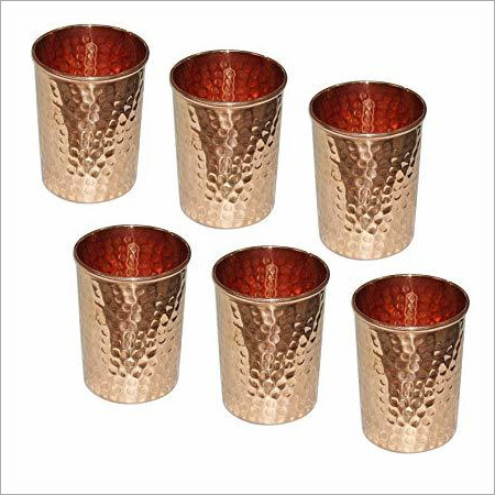 Copperking Pure Copper Hammered Glass Hardness: Hard
