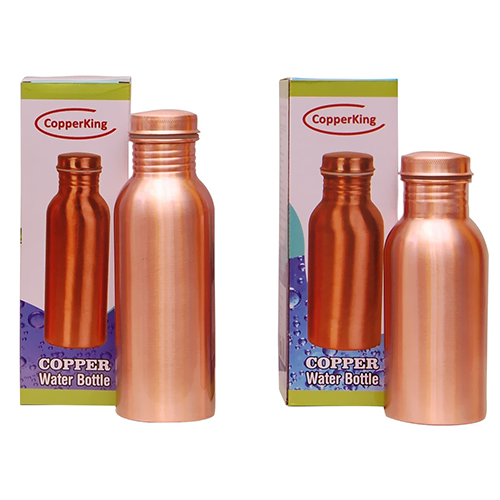 Copperking Pure Copper Bottle 750Ml & 600Ml Hardness: Hard