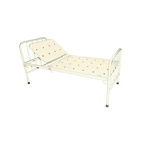Primary Care Hospital Bed with backrest on ratchet