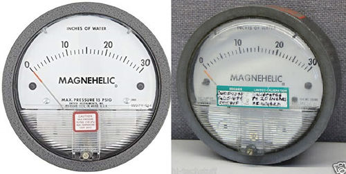 Dwyer USA Model 2030 Magnehelic Gage Range 0-30 Inch WC