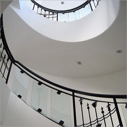 Glass Spiral Staircase