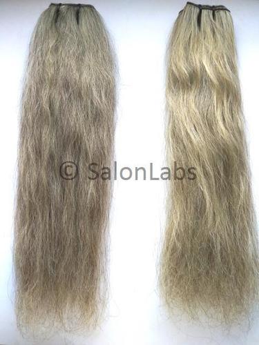 White and Grey Indian Human Hair