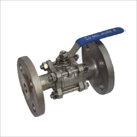 Flanged End Ball Valve - Quality Tested Material, Extreme Pressure Resistance, High Strength, Rust Resistant | Sturdy Build, Longer Life, Fluid Regulation