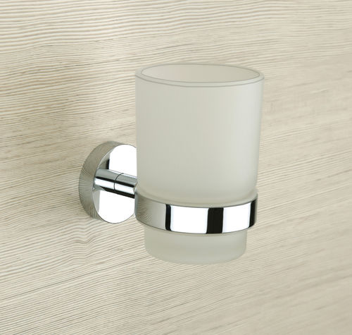 Brass Glass Tumbler Holder (Round)