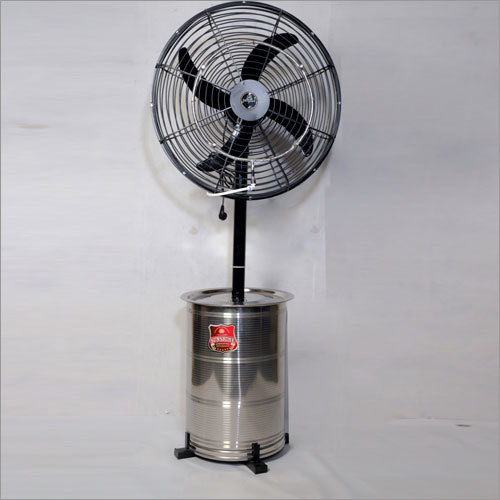 24-Inch In Stainless Steel Stand Capacity Upto 50 Ltrs Mist Fans