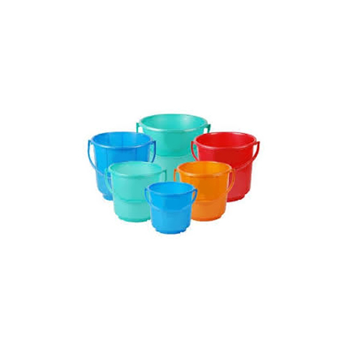 20 Ltr Multicolor Plastic Buckets