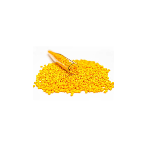 Plastic Yellow Color Granules