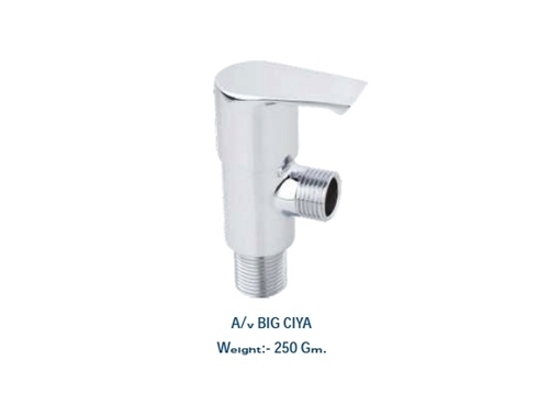 Stainless Steel Short Body Brass Angle Cock 250Gm