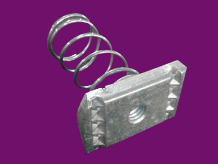 Steel Long Spring Nut