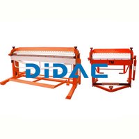 Hand Operated Folding Machine - Color: Red