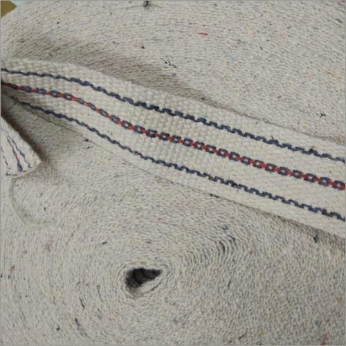 1 Inch Cotton Niwar - Cotton, 1 Inch Length, White Color, 6-50 mm Diameter, 1-2 mm Thickness | Easy to Knit, Quick Dry, High Durability