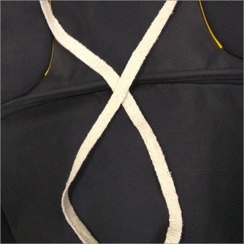 Half Inch Cotton Niwar - 1/2 Inch Width, White Color, 6-50 mm Diameter | Durable, Soft, Quick Dry, Ideal for Charpai Beading and Tent Applications