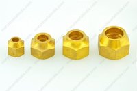 Brass Lock Nuts - Free Cutting Brass Is 319 Type (i), Size 2-10 Mm | Polished Finish, Designed For Machinery Applications