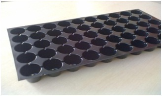 Disposable Seedling Trays - Plastic Material, Large Greenhouse Size | 2-5mm Film Length, 0.2-25mm Film Thickness
