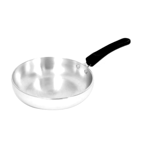 undefined - Aluminium, 18cm Base Diameter, 20cm Diameter, 2mm Thickness , Durable, Easy to Clean, Even Heating, Lightweight, Non-Stick Surface, Bakelite Handle