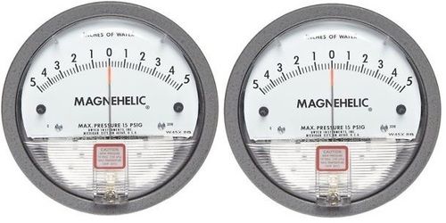 Dwyer USA Model 2310 Magnehelic Gage Range 5-0-5 Inch WC