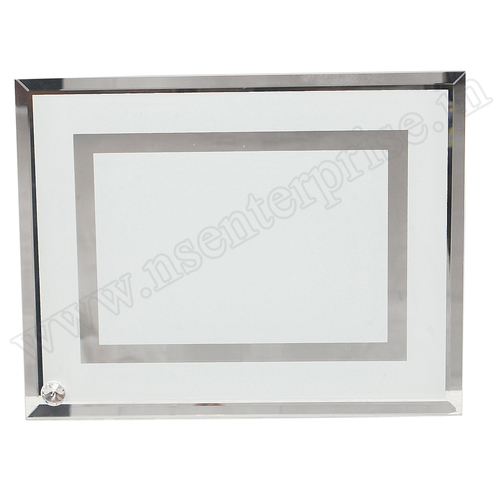 BL-04 Glass Frame - Glass Material, 180x230x5mm Size, Transparent Color | Durable and Sleek Design for Versatile Display Needs