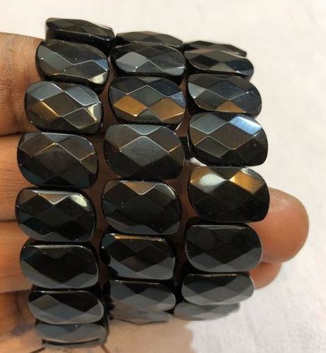 Black Obsedian Gemstone Bracelets Grade: Good Quality