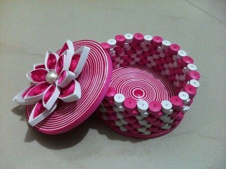Handmade Round Box